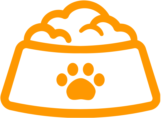 Icon eines Hundenapfes